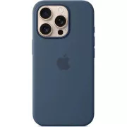 iPhone 16 Pro Silikonhülle mit MS - Denim