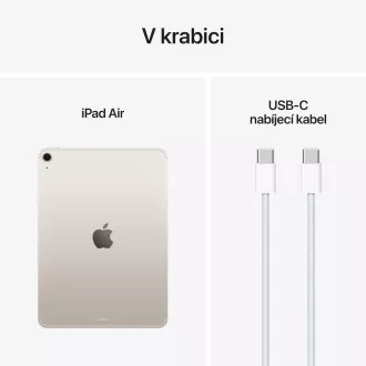 Apple iPad Air 11"/(M3) Wi-Fi Mobilfunk/10,86"/2360x1640/8GB/512GB/iPadOS18/Starlight Apple iPad Air 11"/(M3) Wi-Fi Mobilfunk/10,86"/2360x1640/8GB/512GB/iPadOS18/Starlight