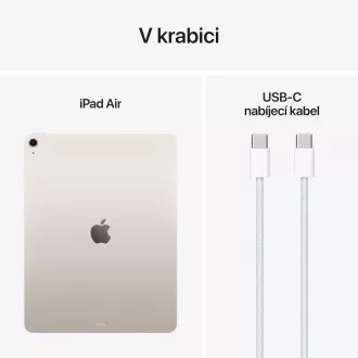 Apple iPad Air 13"/(M3) Wi-Fi/12,9"/2732x2048/8GB/512GB/iPadOS18/Starlight