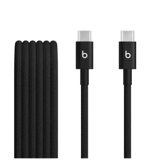 Beats USB-C / USB-C gewebtes Kabel (1,5m)- Bolt Schwarz Beats USB-C / USB-C gewebtes Kabel (1,5m)- Bolt Schwarz