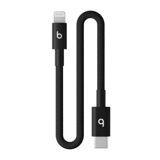 Beats USB-C/Lightning Woven Cable(20cm)-Bolt Schwarz Beats USB-C/Lightning Woven Cable(20cm)-Bolt Schwarz