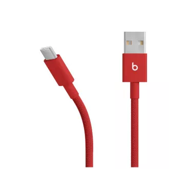 Beats USB-A / USB-C gewebtes Kabel (1,5m) - Rapid Red Beats USB-A / USB-C gewebtes Kabel (1,5m) - Rapid Red
