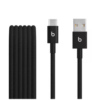 Beats USB-A / USB-C gewebtes Kabel (1,5m)-schwarz (2 Stück) Beats USB-A / USB-C gewebtes Kabel (1,5m)-schwarz (2 Stück)