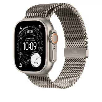 Uhr Acc/49/Natural Titanium Milanese Loop - M Uhr Acc/49/Natural Titanium Milanese Loop - M