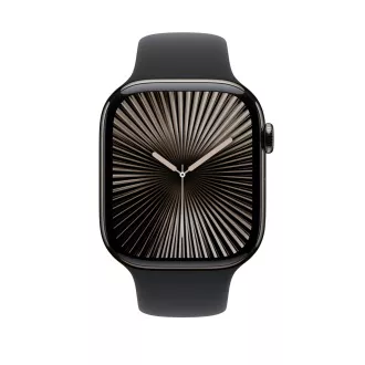 Uhr Acc/46/Schwarzes Sportband - S/M Uhr Acc/46/Schwarzes Sportband - S/M