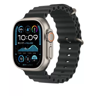 Uhr Acc/49/Black Ocean Band -Natur.Titan