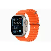 Apple Watch Ultra 2/49mm/Titan/Sportband/Orange Ocean
