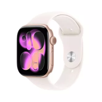Apple Watch S11/46/Sportband/Hellrot