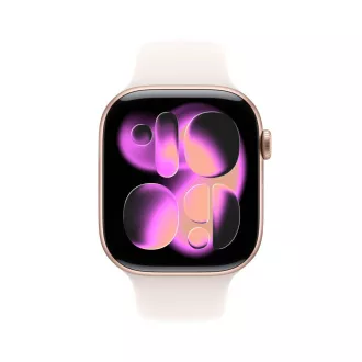 Apple Watch S11/46/Sportband/Hellrot