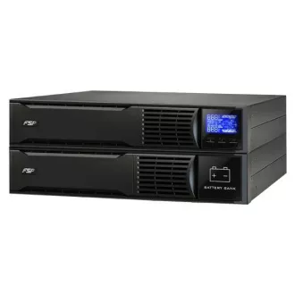 FSP UPS Eufo RT 3K 2U, 3000 VA/2700 W, lineinteraktiv