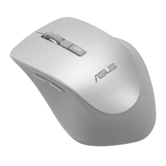 ASUS WT425/Ergonomisch/Optisch/Rechtshänder/1 600 DPI/Wireless USB/Silber