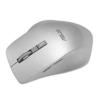 ASUS WT425/Ergonomisch/Optisch/Rechtshänder/1 600 DPI/Wireless USB/Silber