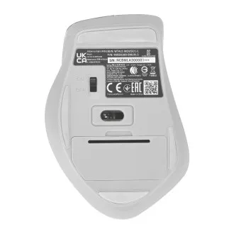 ASUS WT425/Ergonomisch/Optisch/Rechtshänder/1 600 DPI/Wireless USB/Silber