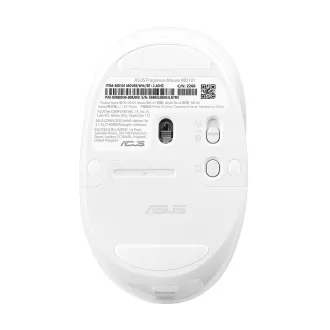 ASUS Fragrance Mouse MD101/Ergonomisch/Optisch/2 400 DPI/USB BT/Weiß