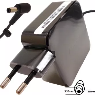 Asus Original-Adapter 45W19V 2P BLK mit EU-Stecker