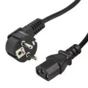 Stromkabel PC zu AC-Adapter 3-adrig 230V - 1m