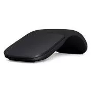 Microsoft Surface Arc Maus/Blaue Spur/1 000 DPI/Drahtloses Bluetooth/Schwarz