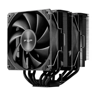 FSP CPU Kühler MP7-B Dual, 120mm FDB Lüfter, Schwarz FSP CPU Kühler MP7-B Dual, 120mm FDB Lüfter, Schwarz