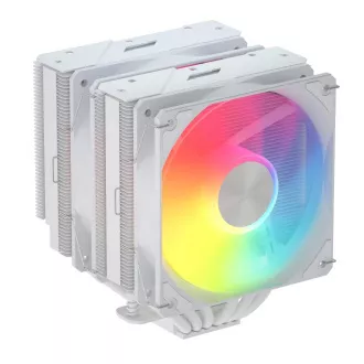 FSP CPU-Kühler MP7-WA Dual, 120mm FDB-Lüfter, Weiß