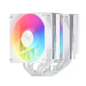 FSP CPU-Kühler MP7-WA Dual, 120mm FDB-Lüfter, Weiß