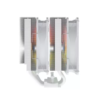 FSP CPU-Kühler MP7-WA Dual, 120mm FDB-Lüfter, Weiß