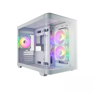 FSP S380-WA/Micro ATX/Transparent/Weiß