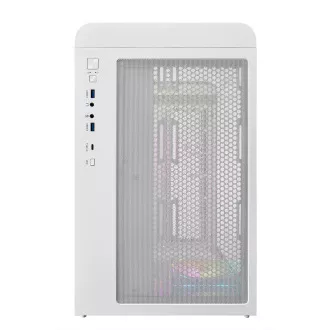 FSP S380-WA/Micro ATX/Transparent/Weiß