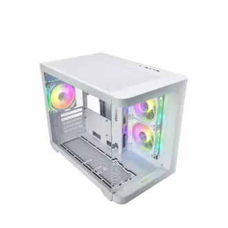 FSP S380-WA/Micro ATX/Transparent/Weiß