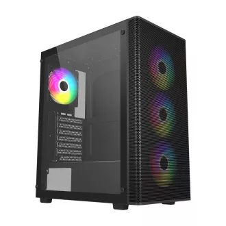 FSP M220/Midi Tower/Transparent/Schwarz FSP M220/Midi Tower/Transparent/Schwarz