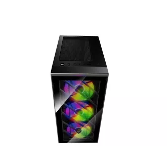 FSP CMT192/Midi Tower/Transparent/Schwarz