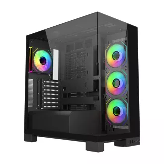 FSP M540-BA/Midi Tower/Transpar/Schwarz FSP M540-BA/Midi Tower/Transpar/Schwarz