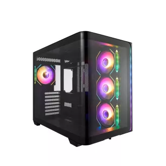 FSP M580-BA/Midi Tower/Transpar/Schwarz FSP M580-BA/Midi Tower/Transpar/Schwarz