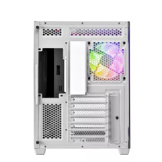 FSP M580-WA/Midi Tower/Transparent/Weiß
