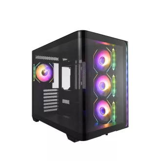 FSP M580-BP/Midi Tower/Transpar/Schwarz FSP M580-BP/Midi Tower/Transpar/Schwarz