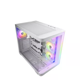 FSP M580-WP/Midi Tower/Transparent/Weiß FSP M580-WP/Midi Tower/Transparent/Weiß