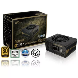 FSP DAGGER PRO/650W/SFX/80PLUS Gold/Modular/Einzelhandel