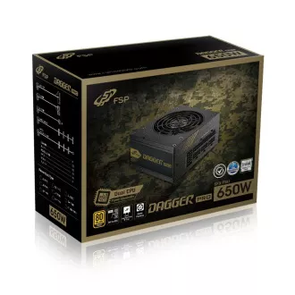 FSP DAGGER PRO/650W/SFX/80PLUS Gold/Modular/Einzelhandel