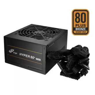 FSP HYPER 80 PRO/650W/ATX 3.1/80PLUS Bronze 230V/Gebinde FSP HYPER 80 PRO/650W/ATX 3.1/80PLUS Bronze 230V/Gebinde