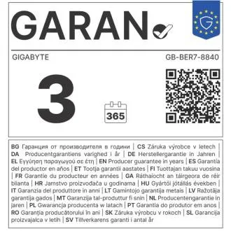 Gigabyte BRIX/GB-BER7-8840/Mini/R7-8840U/kein RAM/AMD int/kein OS/3R Gigabyte BRIX/GB-BER7-8840/Mini/R7-8840U/kein RAM/AMD int/kein OS/3R