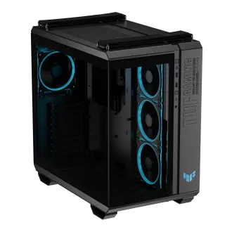 ASUS Gehäuse GT502 HORIZON BLACK, ARGB, TEMPERED GLASS