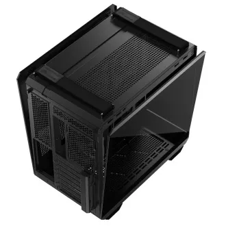 ASUS Gehäuse GT502 HORIZON BLACK, ARGB, TEMPERED GLASS