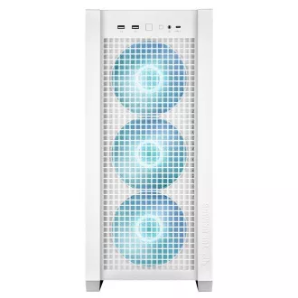 ASUS TUF Gaming GT302 ARGB/Midi Tower/Transparent/Weiß