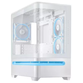 ASUS Gehäuse PRIME AP202 TG ARGB FANS weiß - Unverpackt