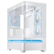 ASUS Gehäuse PRIME AP202 TG ARGB FANS weiß