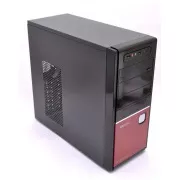 AMEI Gehäuse AM-C3001BR (schwarz/rot)