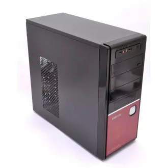 AMEI Gehäuse AM-C3001BR (schwarz/rot)