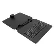 AIREN AiTab Ledertasche 3 mit USB Tastatur 9,7" SCHWARZ (CZ/SK/DE/UK/US... Layout)