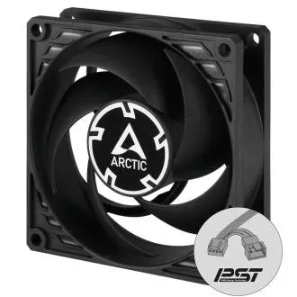 ARCTIC P8 PWM PST CO Gehäuselüfter - 80mm Standard PWM Gehäuselüfter mit doppelter Kugellagertechnologie ARCTIC P8 PWM PST CO Gehäuselüfter - 80mm Standard PWM Gehäuselüfter mit doppelter Kugellagertechnologie
