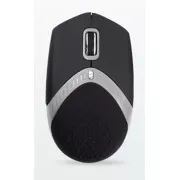 AMEI AM-M101S/Ergonomisch/Optisch/1 600 DPI/Kabellos USB/Schwarz-Silber
