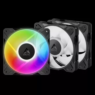 ARCTIC P12 Pro A-RGB (3er Pack) - 120mm A-RGB PWM-Lüfter mit Kabelsplitter ARCTIC P12 Pro A-RGB (3er Pack) - 120mm A-RGB PWM-Lüfter mit Kabelsplitter